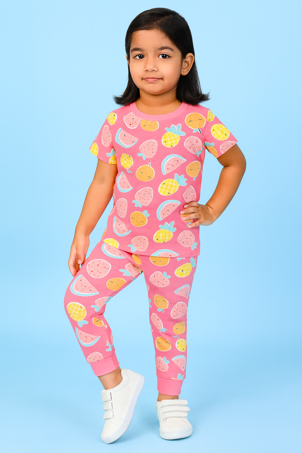 Baby Hug | Unisex T-Shirt & Pant Set | Premium Quality | Pink