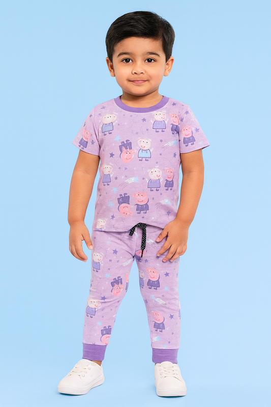 Baby Hug | Unisex T-Shirt & Pant Set | Premium Quality | Levander