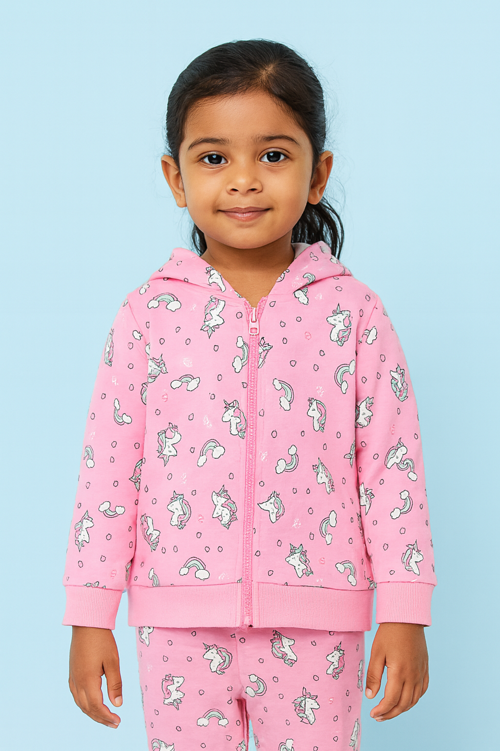 Cartercute | Unisex Hoodie Jacket | Premium Quality | Pink