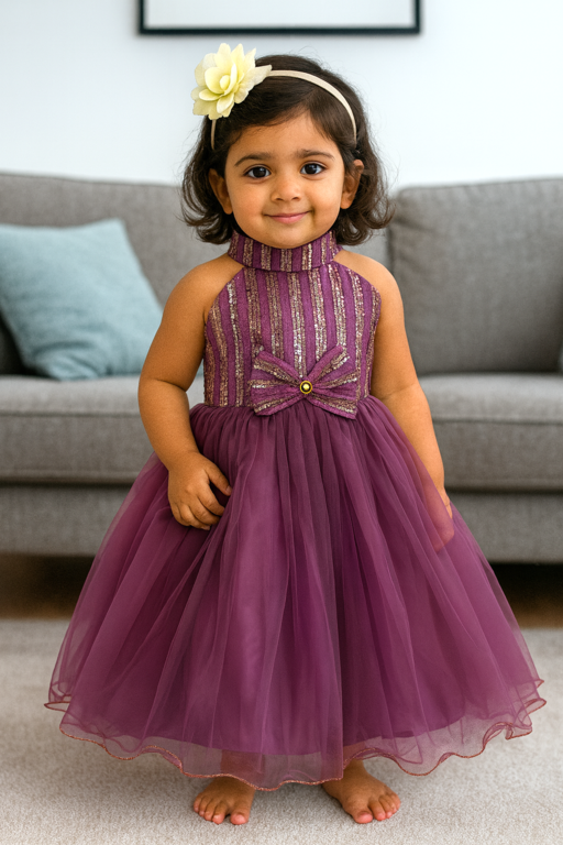Grand Fancy Frock | Violet