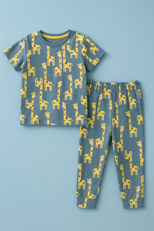 Mini Klub | Unisex T-shirt & Pant Set | Premium Quality | Green