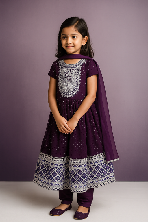 Purple Grand Shall model | 3 piece set with Sleeve