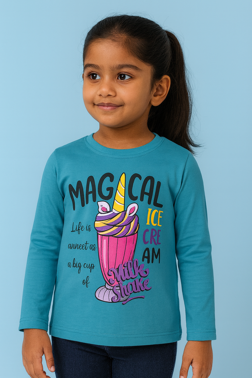 OVS | Full sleeve T-shirt | Lovely Prints | Green