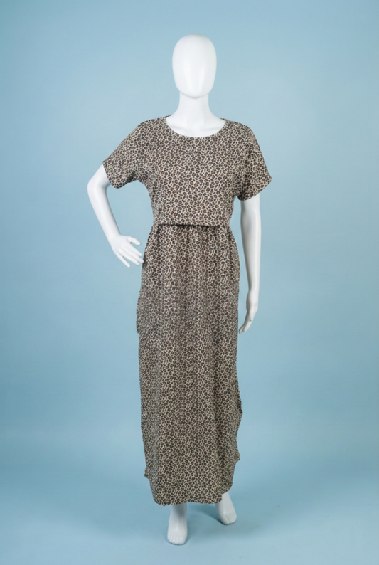 Zipless Feeding Maxi | Normal sleeve | Tiger Print | Sandal