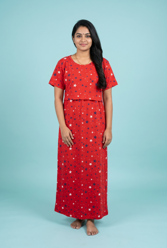 Zipless Feeding Maxi | Normal sleeve | Start Print | Red
