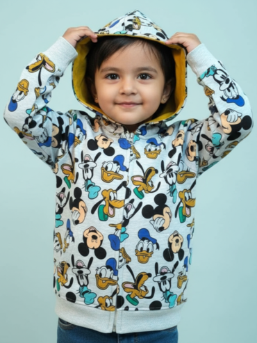 Cartercute | Unisex Hoodie Jacket | Premium Quality | Grey