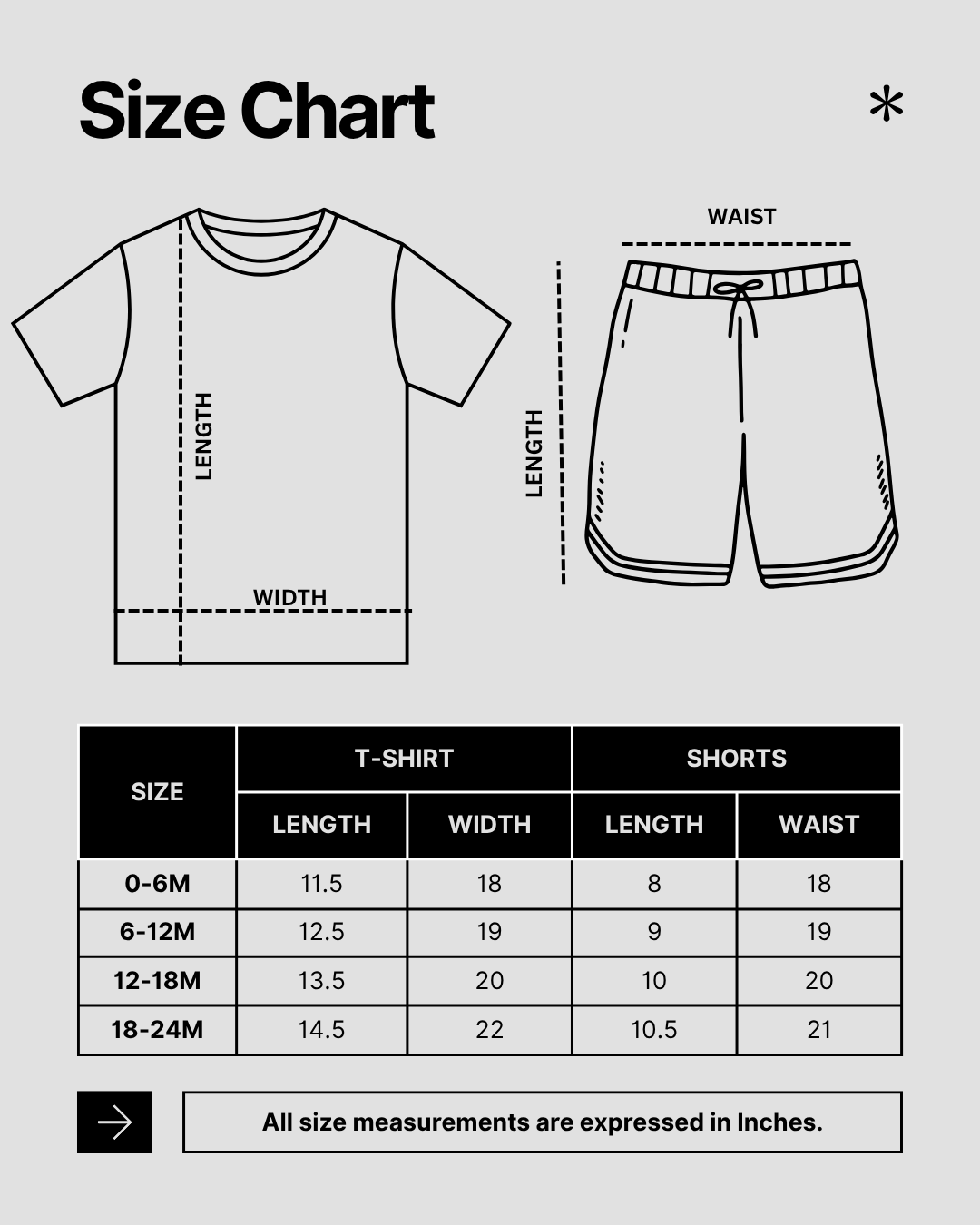 Kidlyboo | Girls T-shirt and shorts set | Short Sleeve | Sky Blue