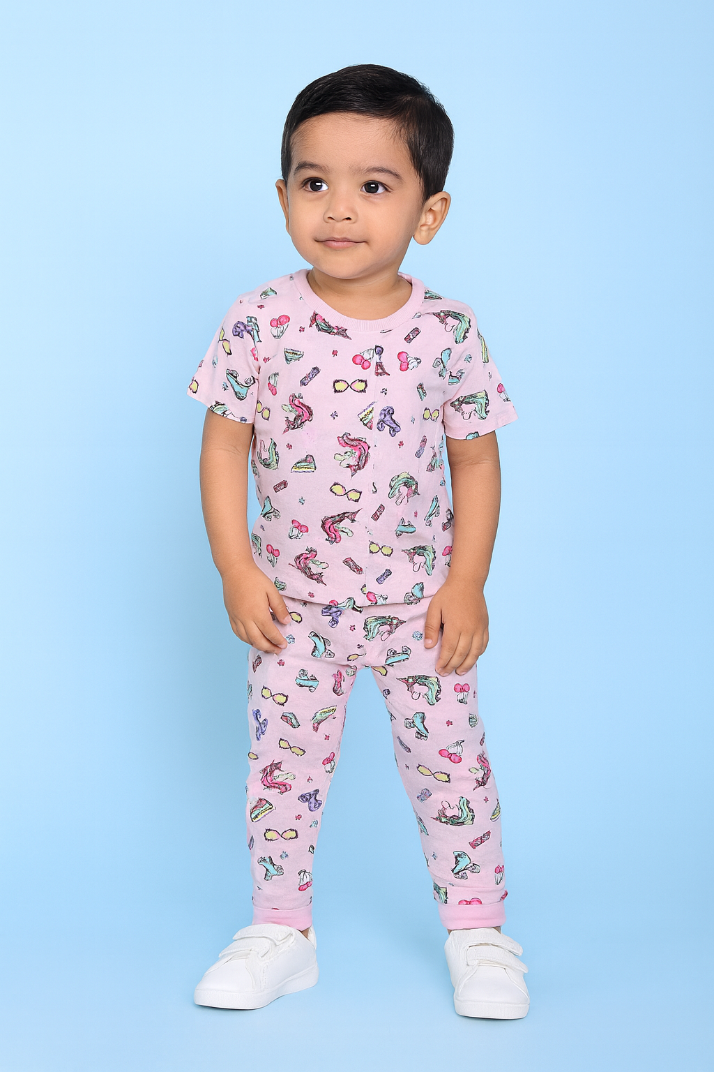Baby Hug | Unisex T-Shirt & Pant Set | Premium Quality | Pink