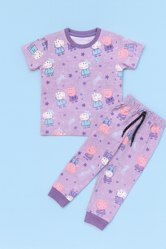 Baby Hug | Unisex T-Shirt & Pant Set | Premium Quality | Levander