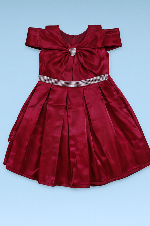 Shining Fancy Frock | Marron