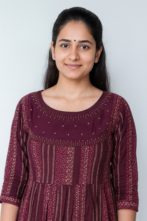 Grand Dual shade Designer Kurti Top | Lite Violet