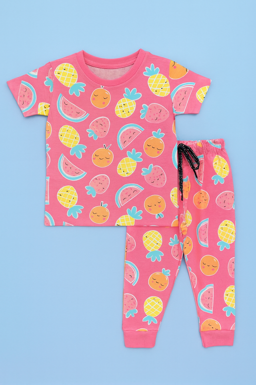 Baby Hug | Unisex T-Shirt & Pant Set | Premium Quality | Pink