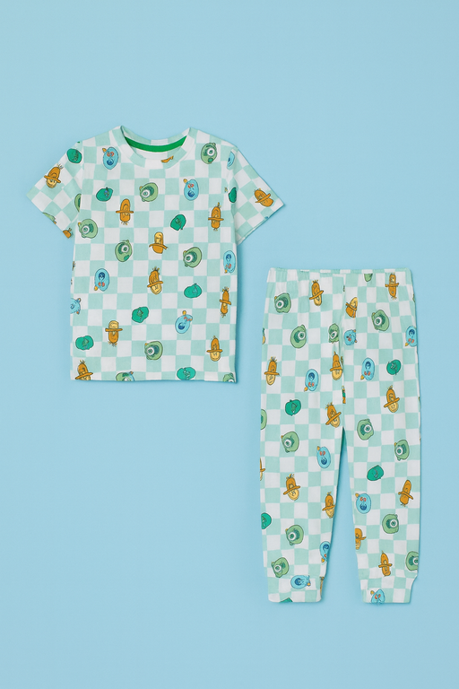 Mini Klub | Unisex T-shirt & Pant Set | Premium Quality | Green