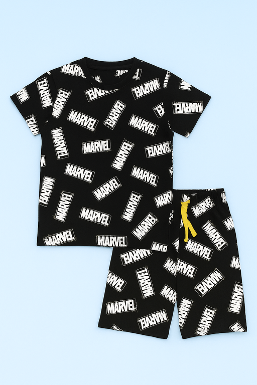 NEXT | Unisex T-Shirt & Shorts Set | Premium Quality | Black