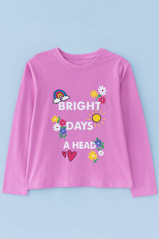 OVS | Full sleeve T-shirt | Lovely Prints | Pink