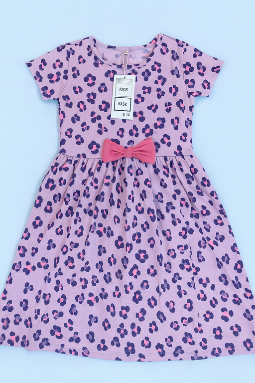 Orchestra | Girls Frock | Short Sleeve | Pink