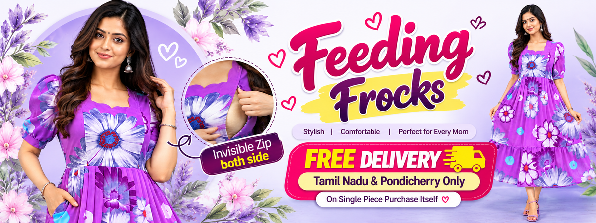 Zip Feeding Frocks