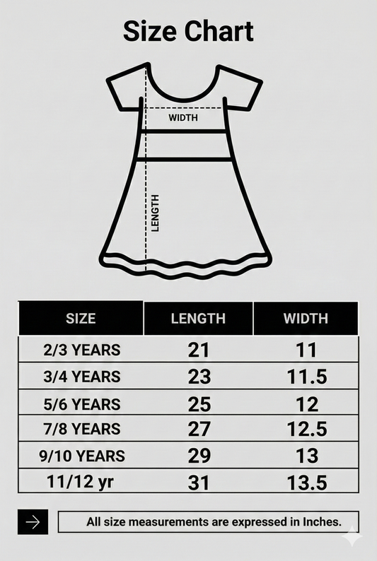 Story Kids | Dual shade Frock | Short Sleeve | Pink & White