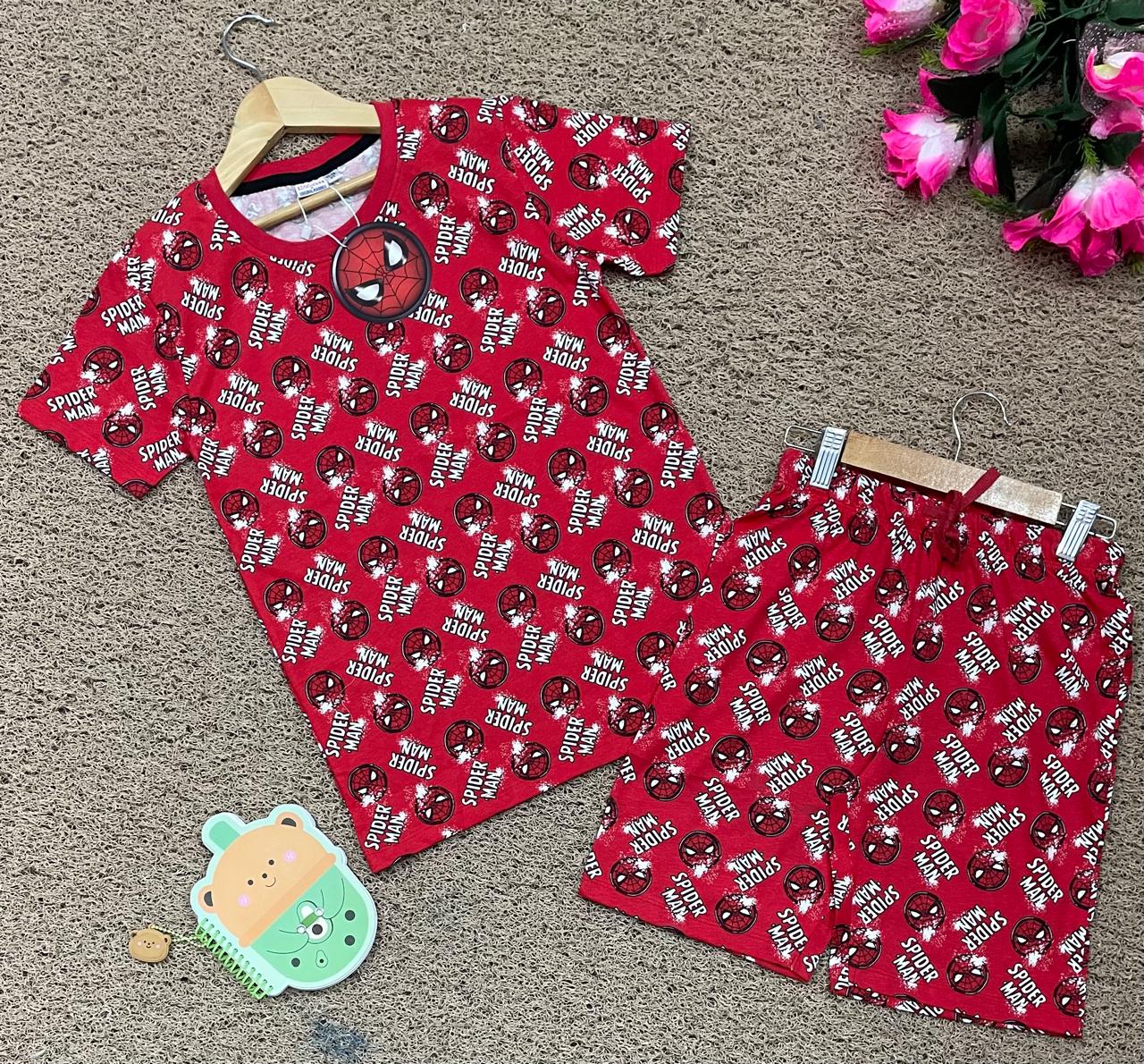 NEXT | Unisex T-Shirt & Shorts Set | Premium Quality | Red