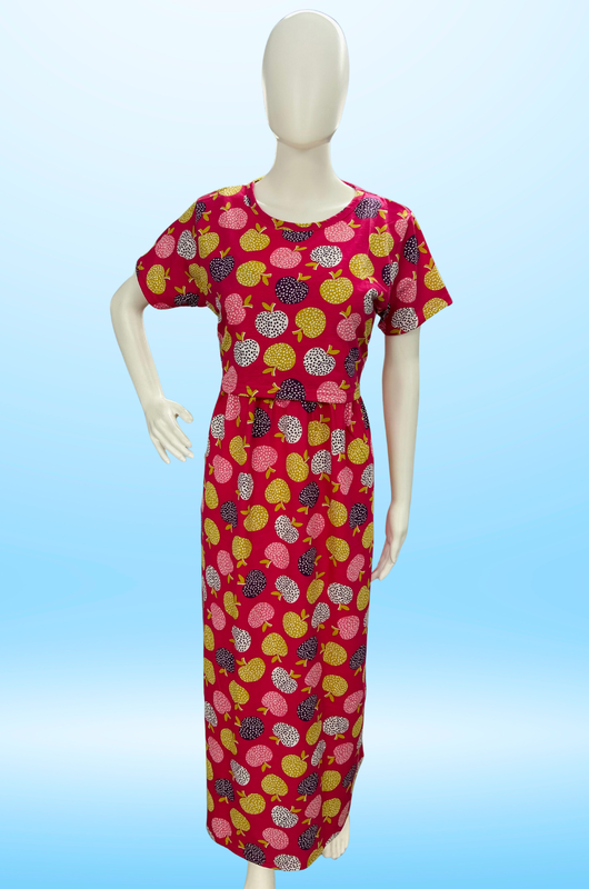 Zipless Feeding Maxi | Normal sleeve | Apple Print | Red