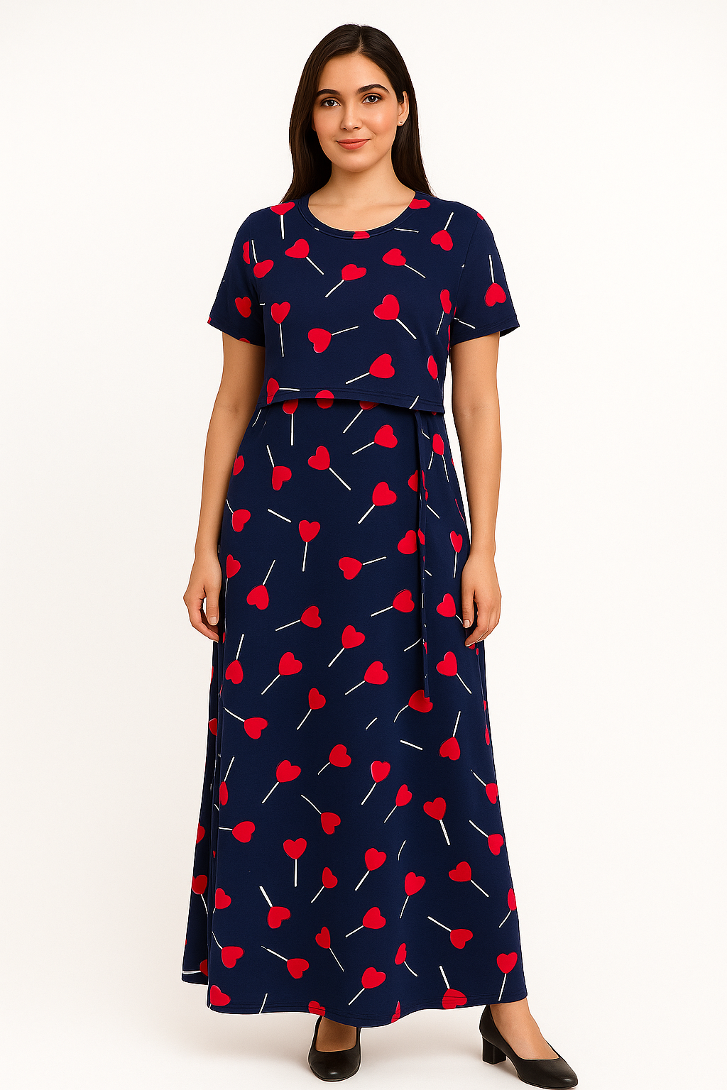 Normal sleeve | Feeding Maxi | Heart